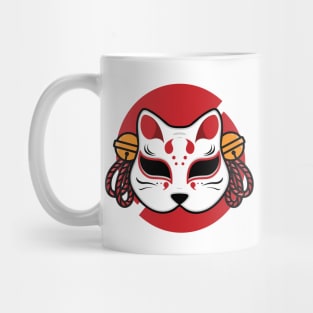 Japanese kitsune mask Mug